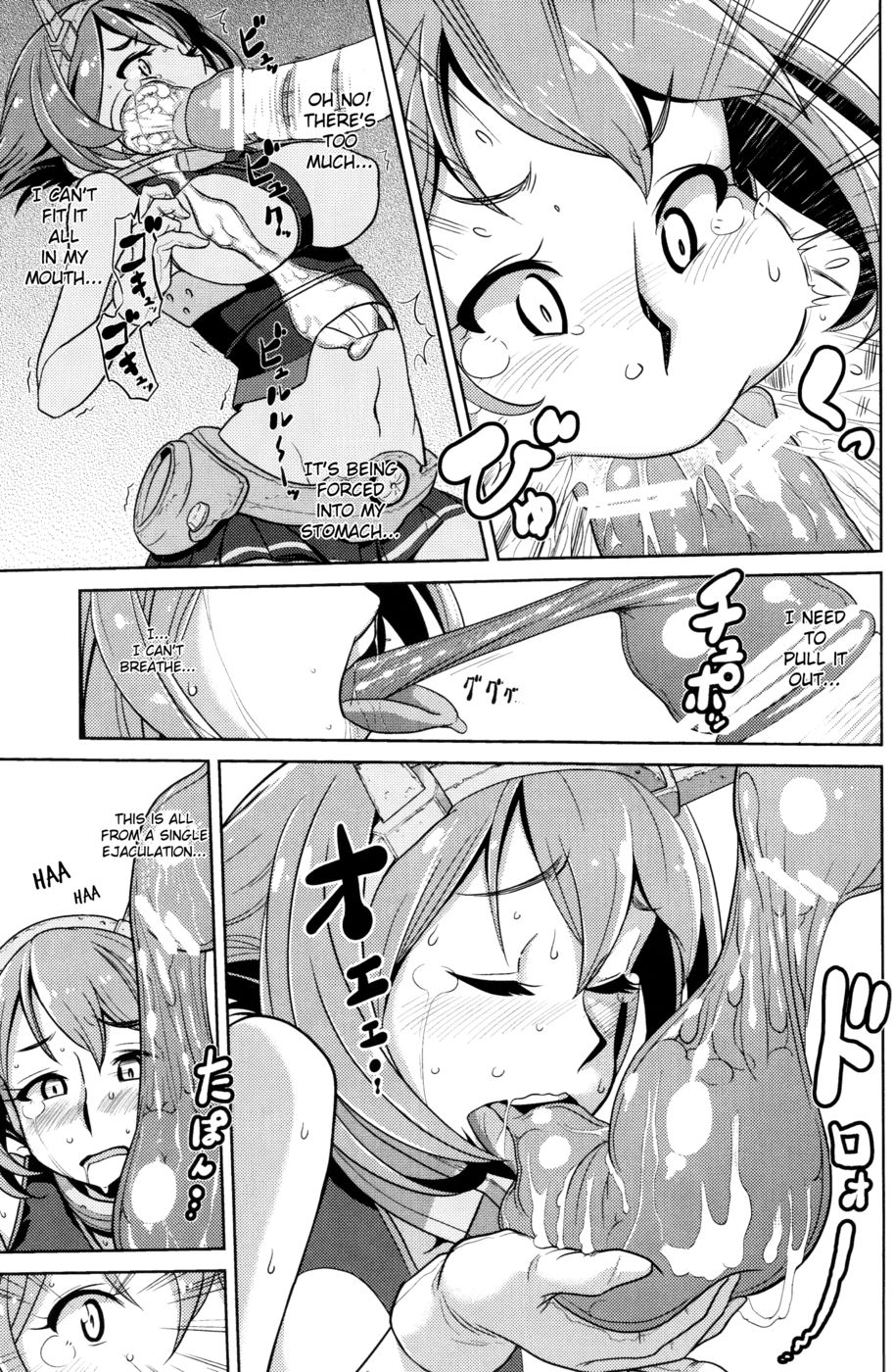 Hentai Manga Comic-Slutty Mutsu-chan's Gathering Mission-Read-10